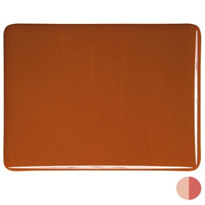 Bullseye 0329-0030 Brændt Orange Opal 3mm